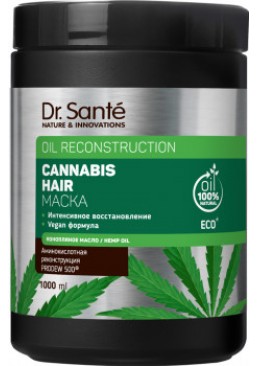 Маска для волосся Dr. Sante Cannabis Hair Oil Reconstruction, 1 л